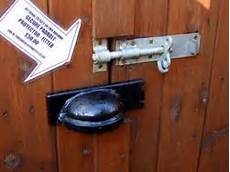 Security Shed Locks