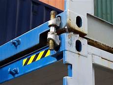 Lock And Hinge Place On Machine
