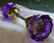 Purple Door Knobs