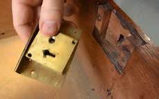 Wooden Drawer Lock